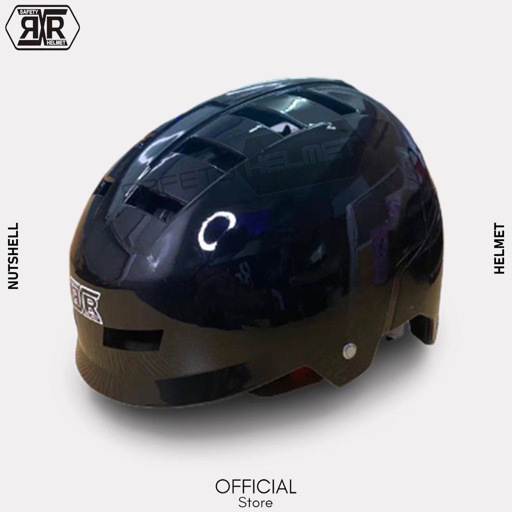 RXR 066H1 Nutshell Motorcycle Helmet Bicycle Helmet Lightweight