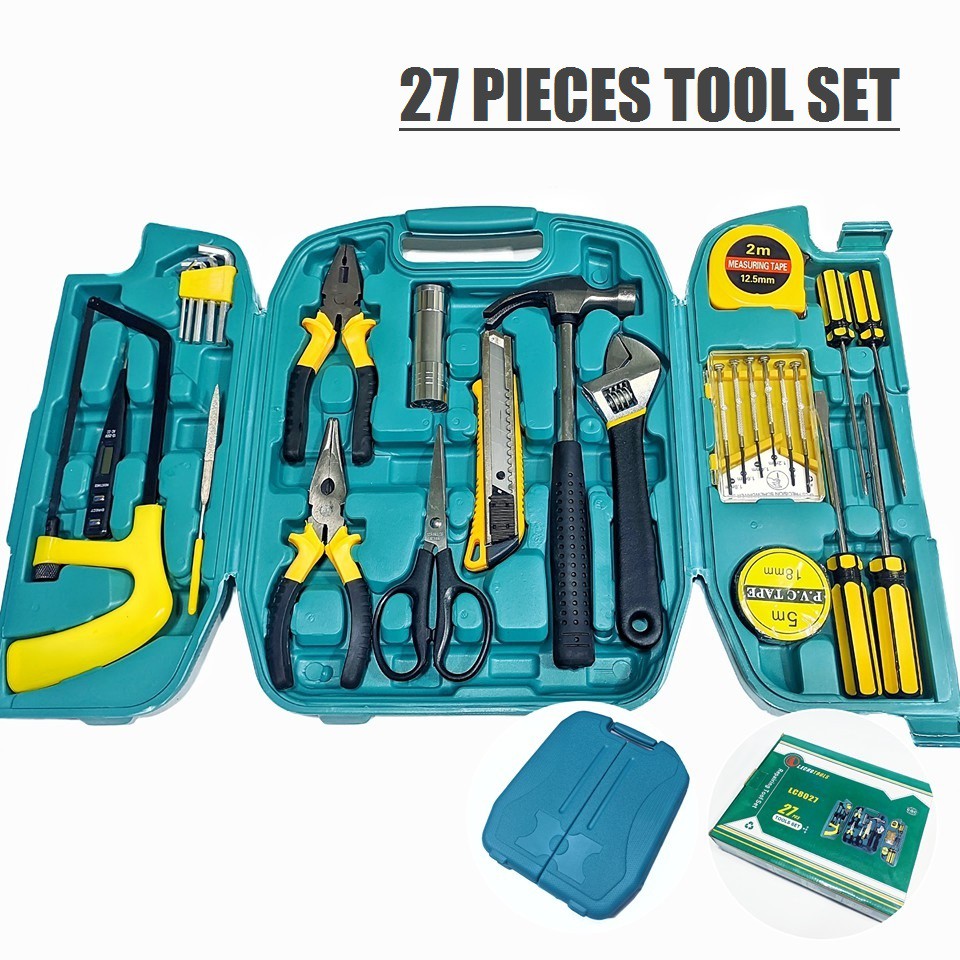 16pcs / 27pcs Repair Tools Set General Household Tool Set Home Tools ...
