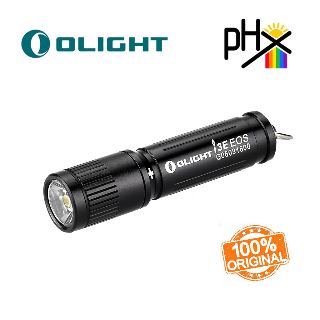 Olight i3E EOS Black - Mini Flashlight 90 lumens | Shopee Philippines