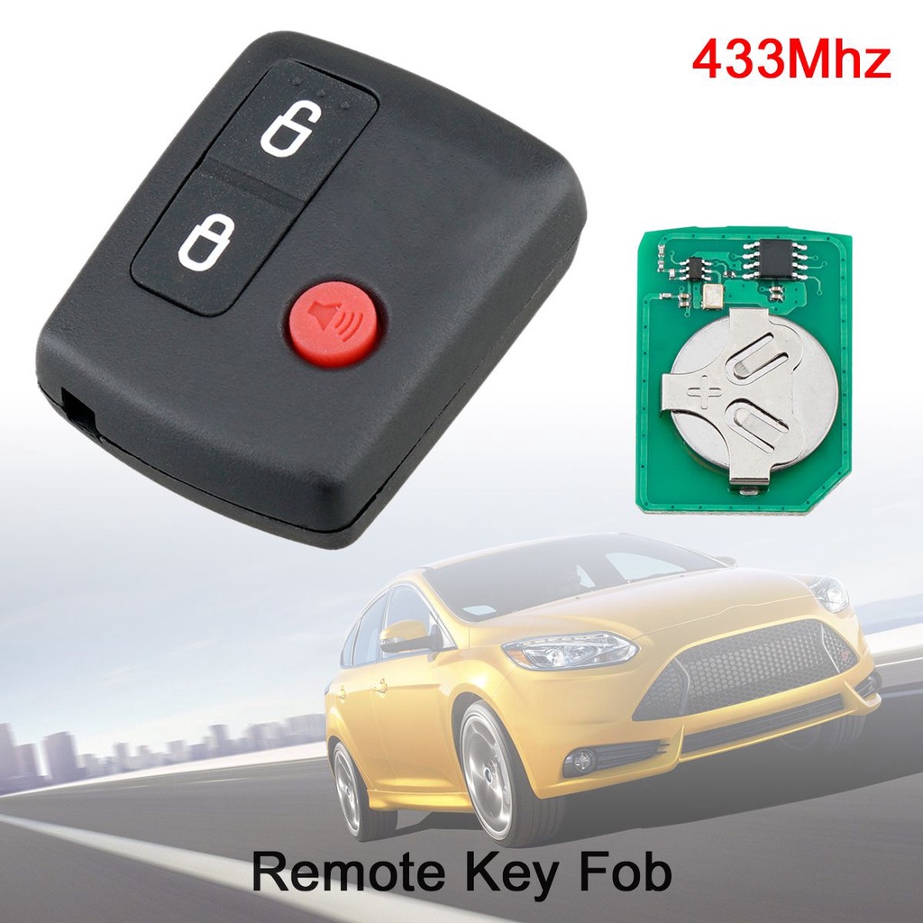 433Mhz 3Button Car Remote Key FOB Replacement Fit for Ford / Falcon BA ...