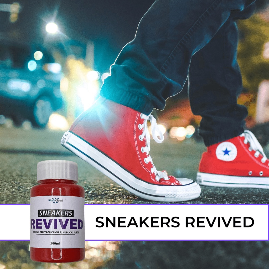 Win's Cloud Sneakers Revived Paint for Canvas/Suede/Nubuck 100ml