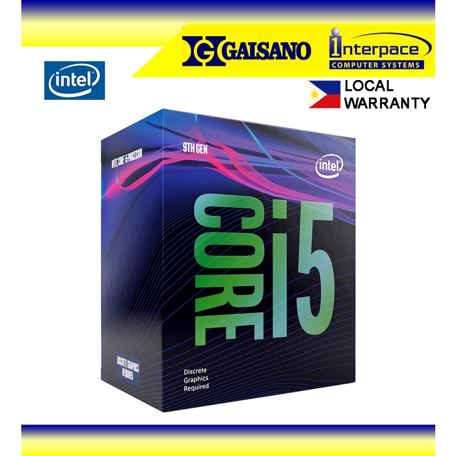 Intel Core i5-9400 Desktop Processor 9M Cache, up to 4.10 GHz LGA1151 ...