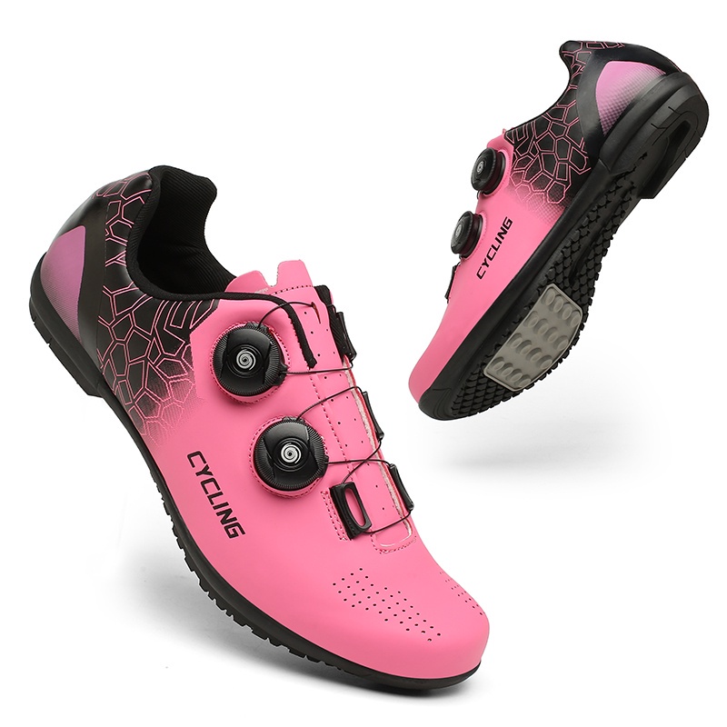 COD Cycling Shoes Pink Cycling Shoes Non Cleats Woman Roadbike Cleats Shoes Non Locking Bike Shoes Mountain Bike MTB Shoes Shopee Philippines