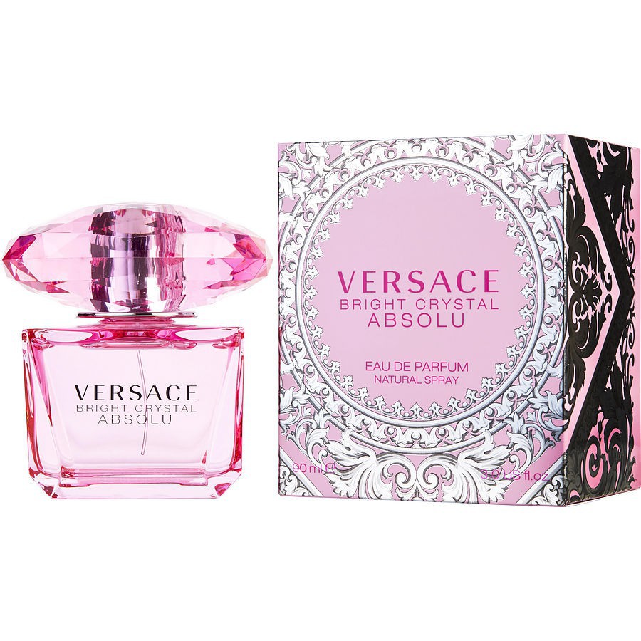 beauty Versace pink diamond crystal ladies Bright Crystal Absolu