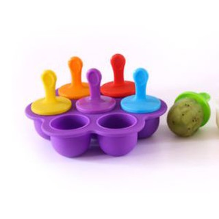 Silicone Nibble Freezer Tray -Breast Milk Teething Popsicle Mold