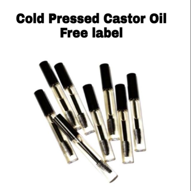 Lash and Brow Growth Treatment Cold Pressed Castor Oil Rebranding Hair