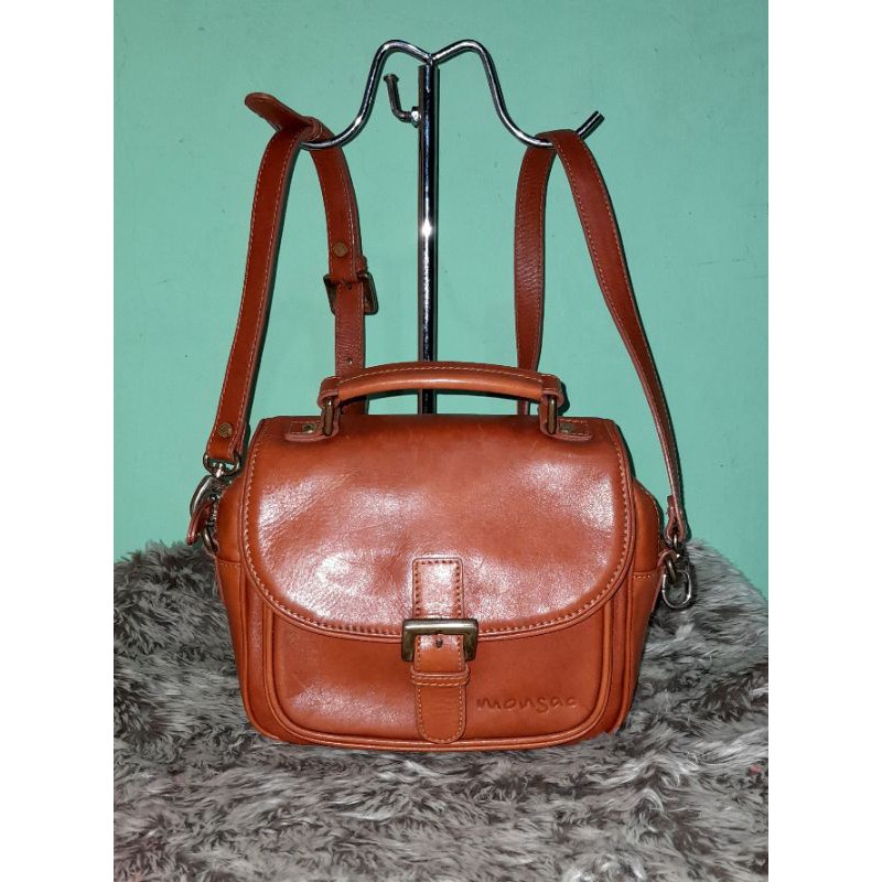 Monsac slingbag preloved Shopee Philippines