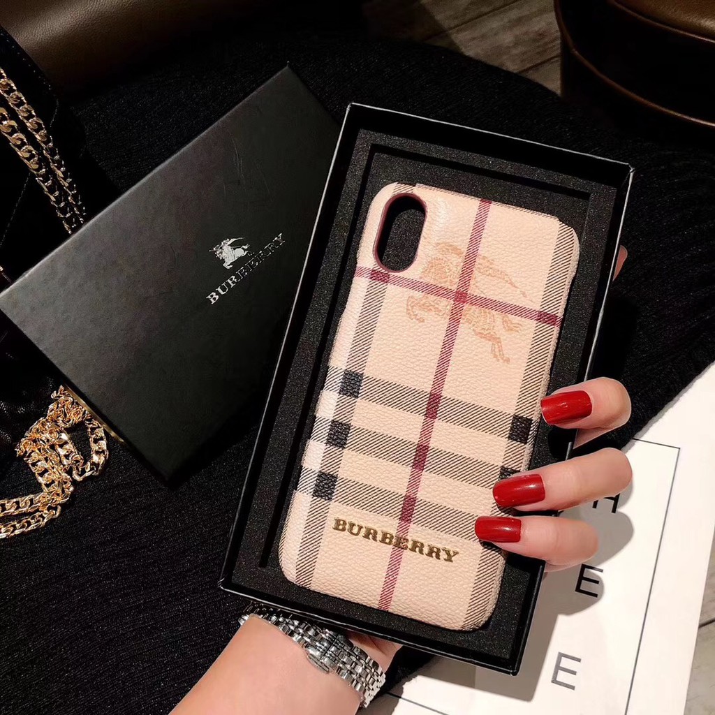 Burberry iphone 6 hot sale plus wallet case