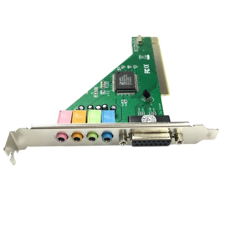 CMI8738 Chipset Stereo Sound PCI Port Audio Card Supports 2/4CH And DLS ...