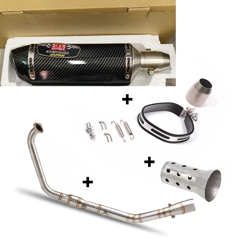 Full System Exhaust Pipes For Yoshimura R15 v3 MT15 XSR155 Project With