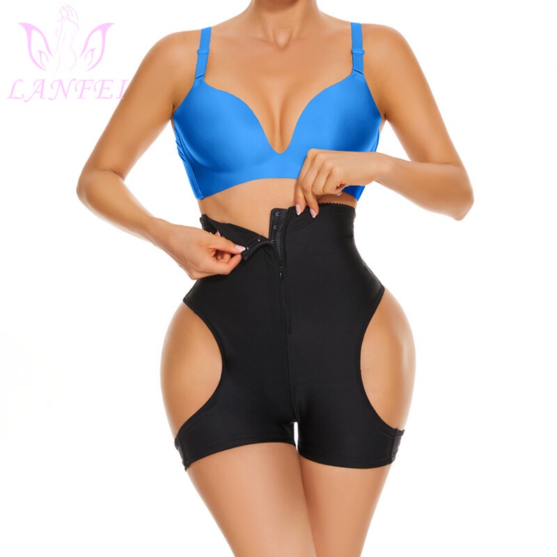 1 Piece Tummy Control Butt Lift Underwear For Women Mid-waist Body