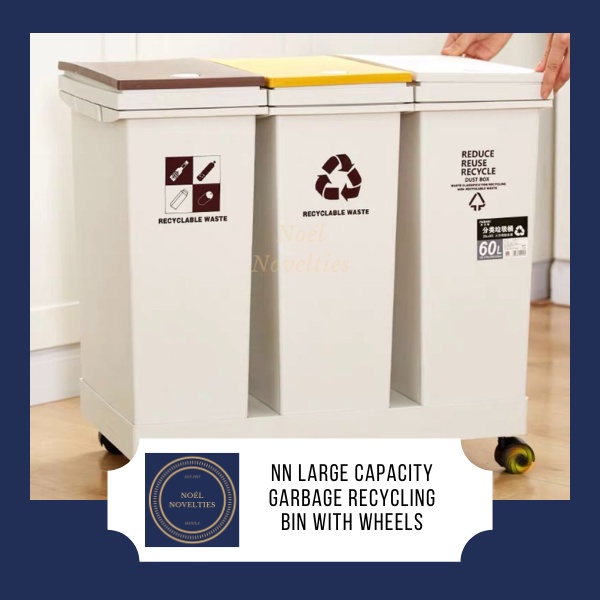 NN Large Capacity Reduce Reuse Recycle Trash Garbage Segregation Trash ...