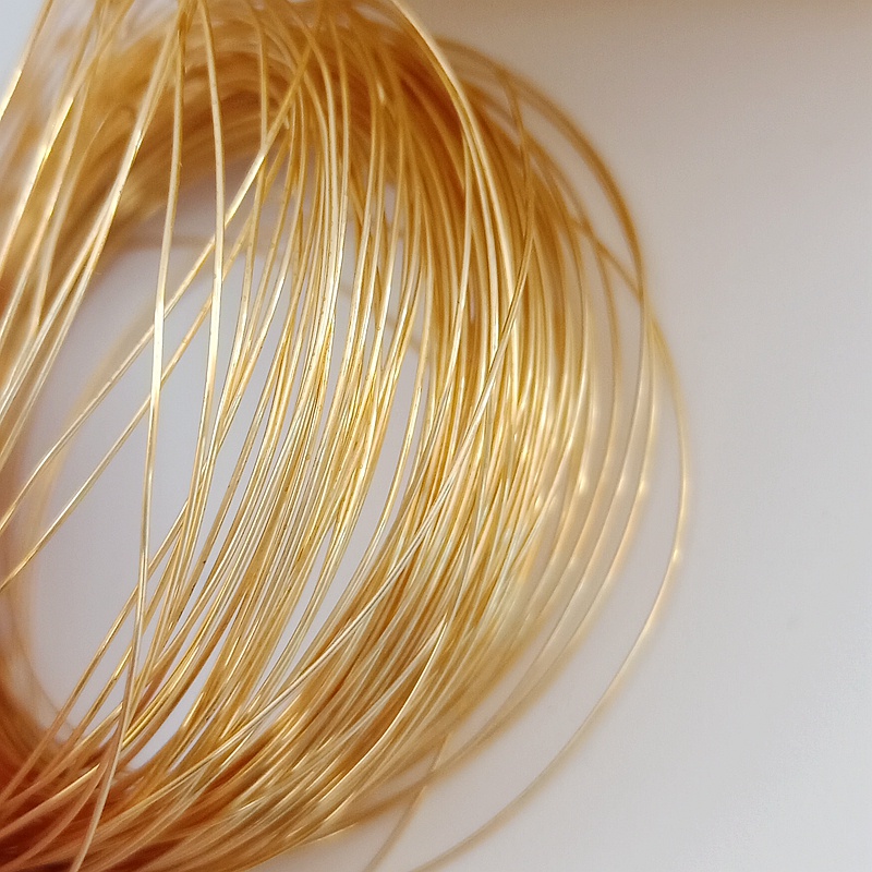 14K Gold-Coated Thread Strong Color-Preserving Semi-Hard Gold Modeling ...