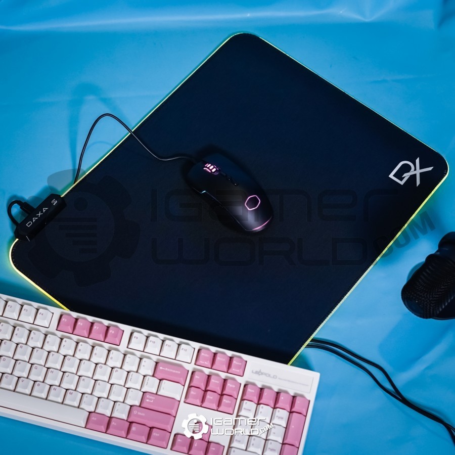 Rexus Daxa Mats RGB Control Large Gaming Mousepad | Shopee Philippines