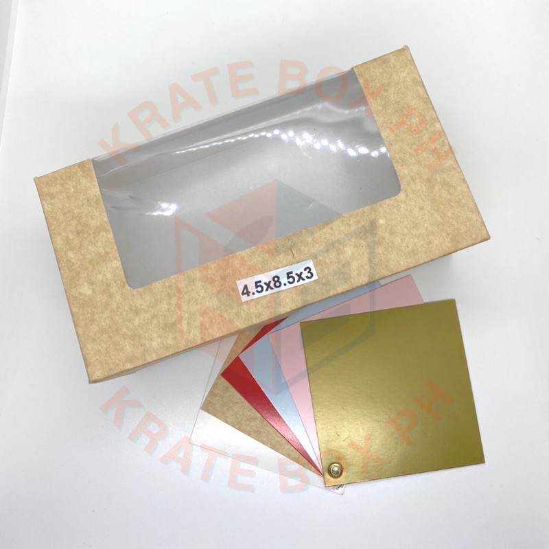 4.5”x8.5”x3” Preformed Pastry Box | Shopee Philippines