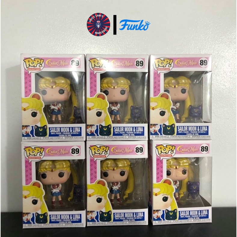 Sailor Moon With Moon Stick & Luna Funko POP! Special Edition