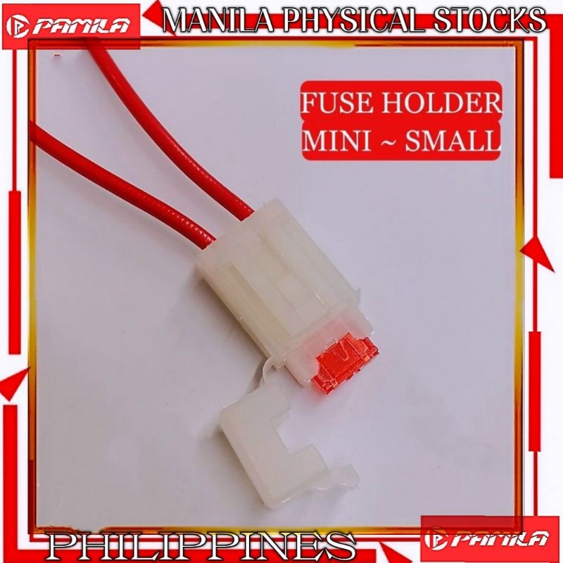 Mini Fuse Holder Fuse Box Step Mini~ Small For Motorcycle Universal ...