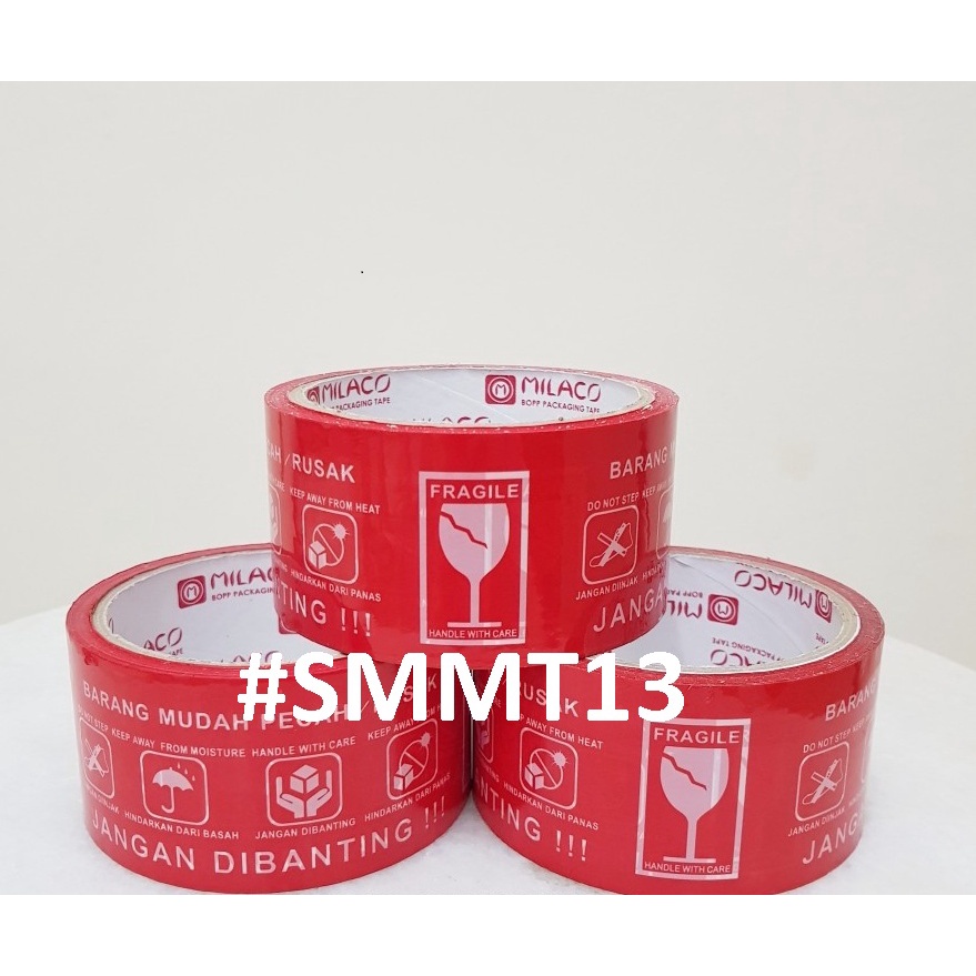48mm x 30M Isolation Isolation Tape FRAGILE Duct Tape / Don't Be ...