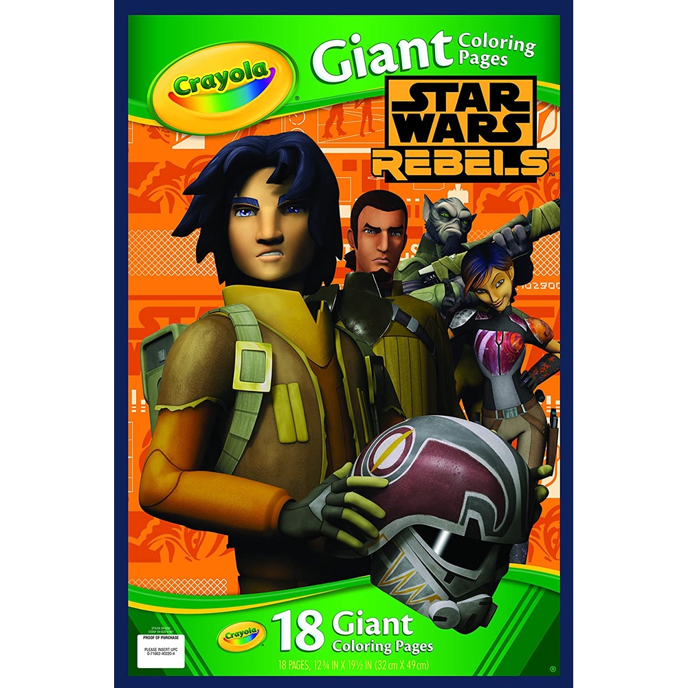 Crayola Star Wars Giant Coloring Page | Shopee Philippines