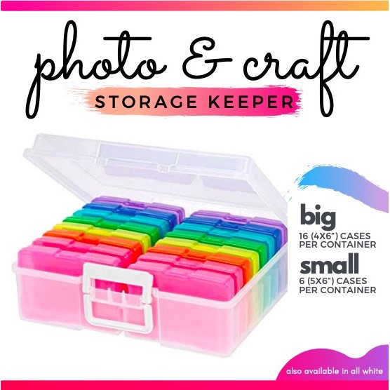PHOTO & CRAFT STORAGE KEEPER / PHOTO KEEPER BIG SIZED | Shopee Philippines