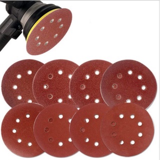 20-Piece Round Sanding Set with Padded and Drilled Adapter for Mixed Gravel  Shackle 125mm Sand Disc - AliExpress