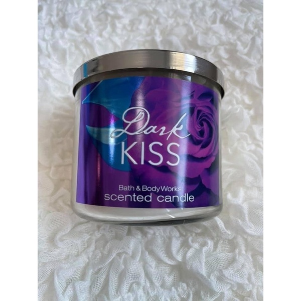 Bath & Body Works Scented 3Wick Candle Dark Kiss Shopee Philippines