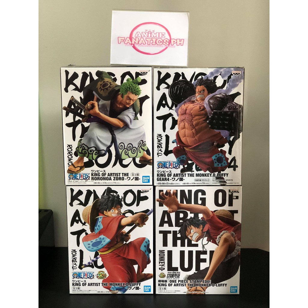 Banpresto One Piece Stampede King Of Artist Monkey D Luffy