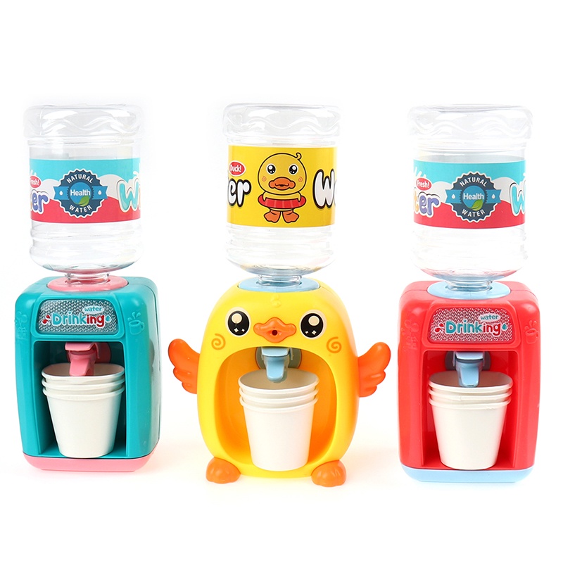Kids Mini Drink Water Dispenser Toy Kitchen Play House Toys Electric
