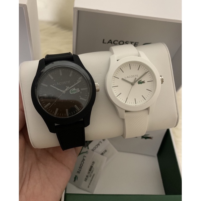 Lacoste couple store watch price