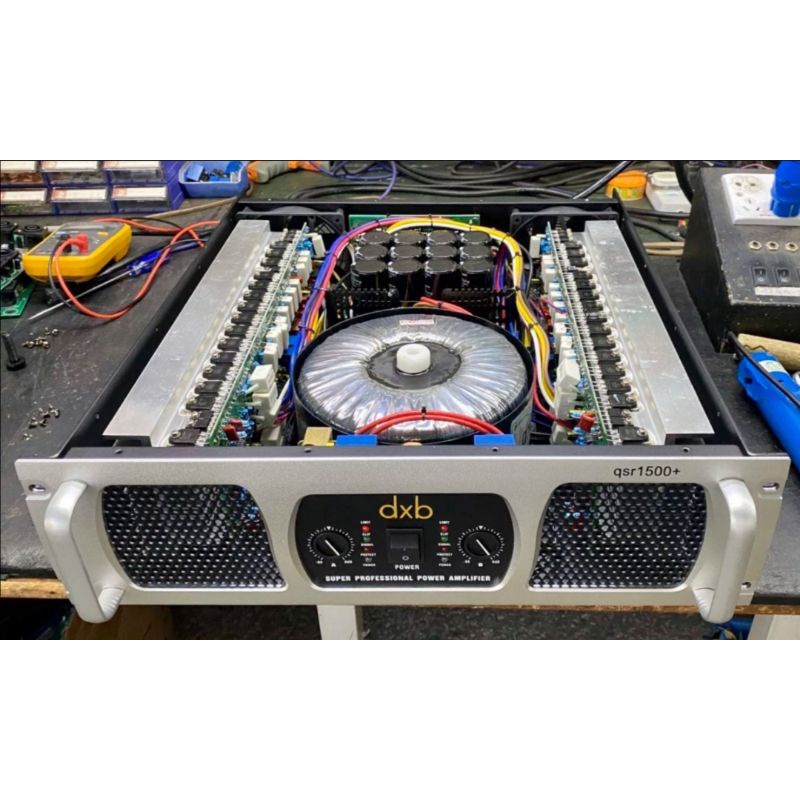 dxb qsr1500+ Power Amplifier 1500watts RMS of Pure Power (free