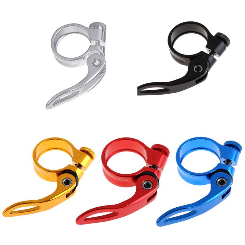 Bike Bicycle Quick Release Seat Post Cycling Bolt Binder Alloy Clamp ...