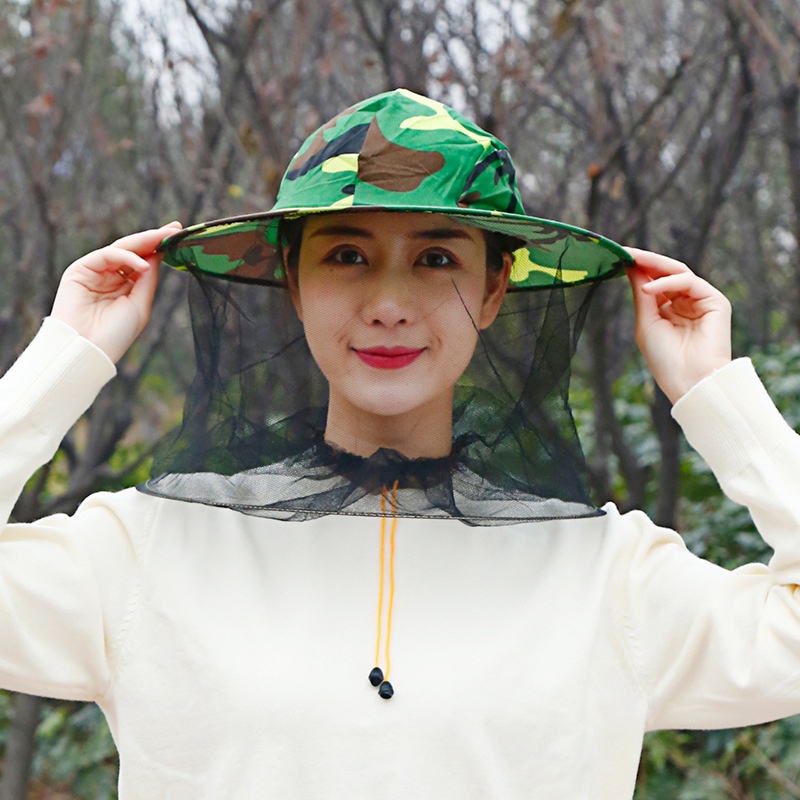 Anti-Bee Net Bee Hat Cerana Mellifera Trigona Itama Kelulut Klanceng ...