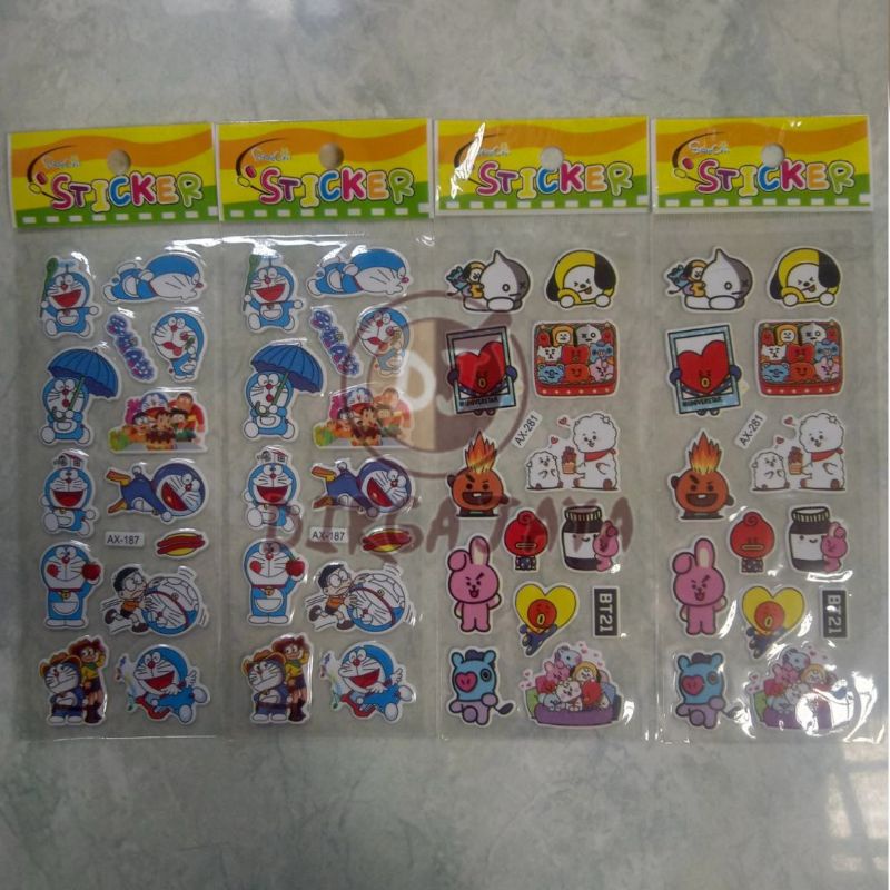 3d Sticker Children's Toy/ Embossed Sticker | Shopee Philippines