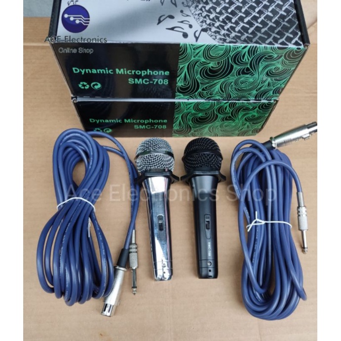 SMC 708 Bouncing Dynamic Microphone sold per piece Shopee