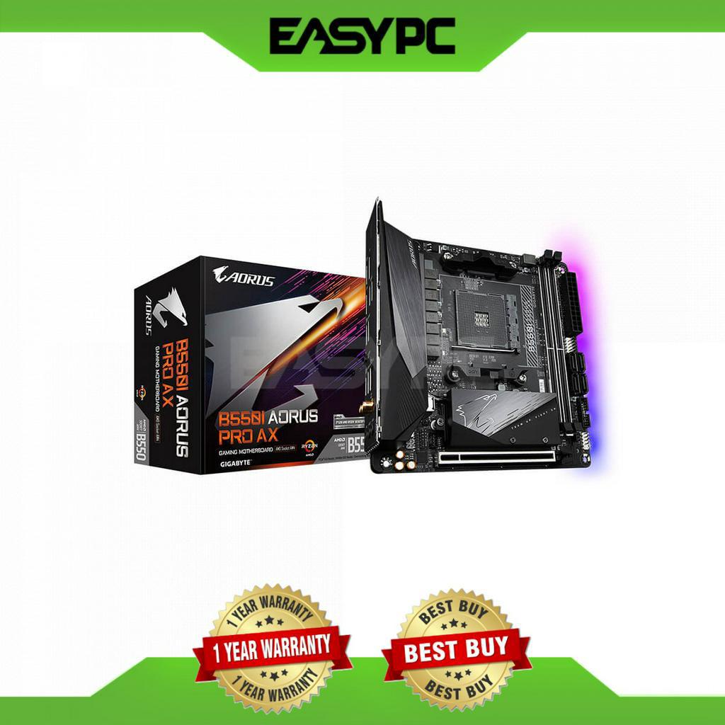 Gigabyte B550I AORUS PROAX Socket Am4 Ddr4 Motherboard Shopee
