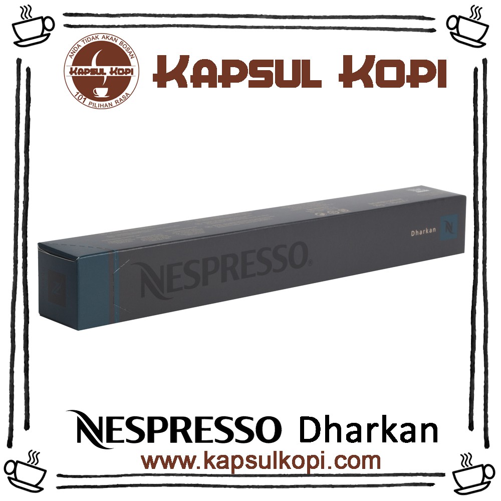 Nespresso Dharkan - Intenso - Imported Coffee Capsules | Shopee Philippines