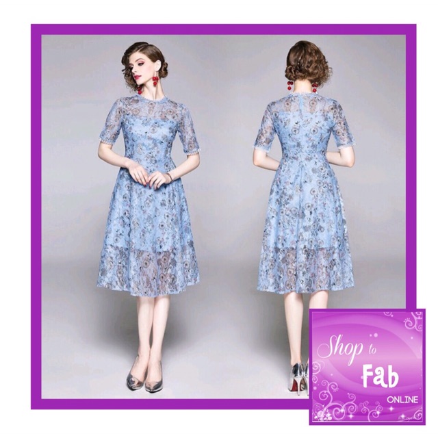 Lace 2025 dress shopee