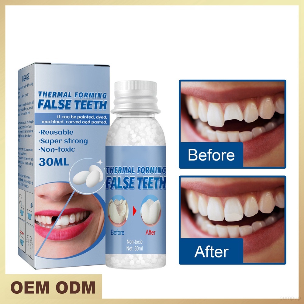 thermal-forming-false-teeth-dentures-props-temporary-repair-false-teeth