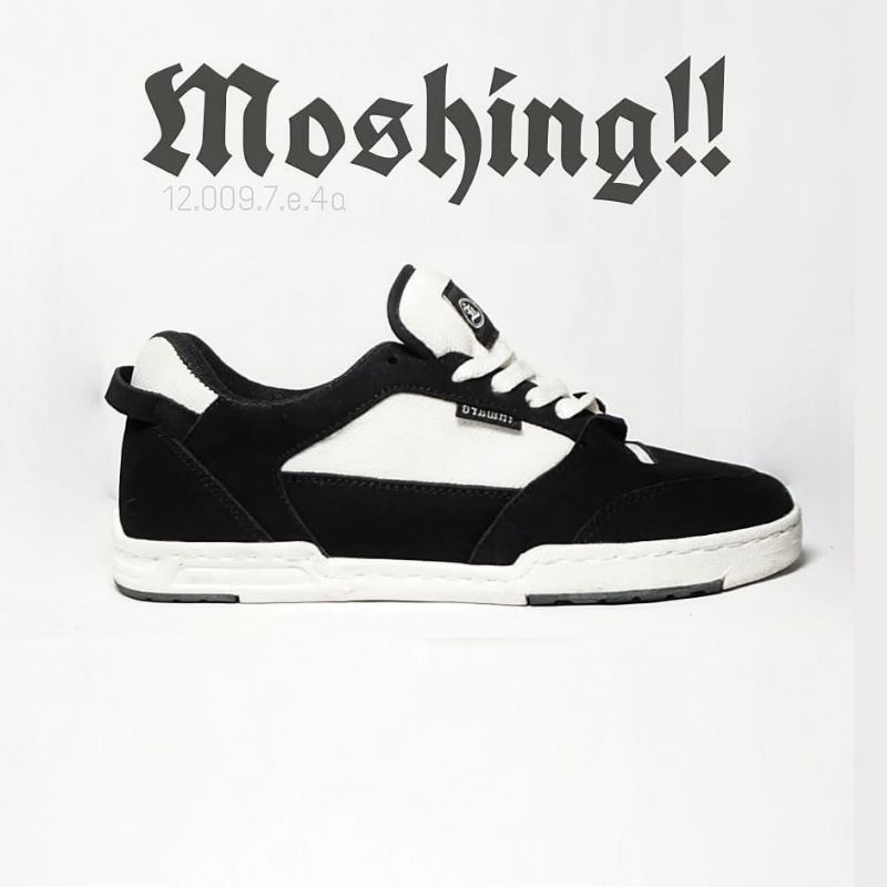Indetion Inward - MOSHING Black white | Men's Shoes | Sneakers | Shopee ...