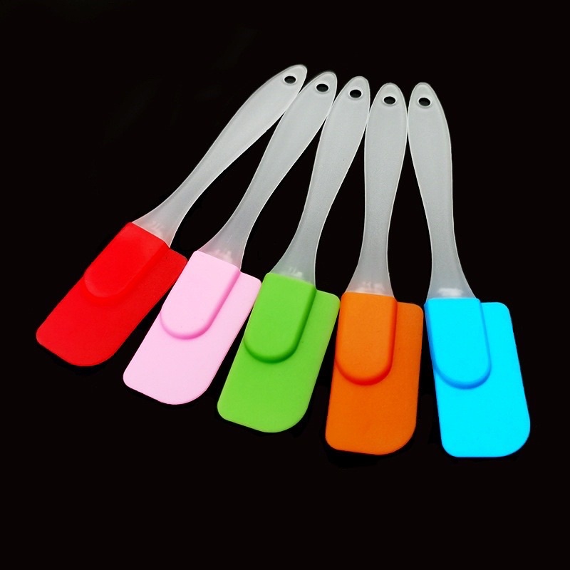 1Pc Silicone Kitchen Cake Cream Spatula Mixing Scraper Brush Butter Baking  Tool for kitchen accessories