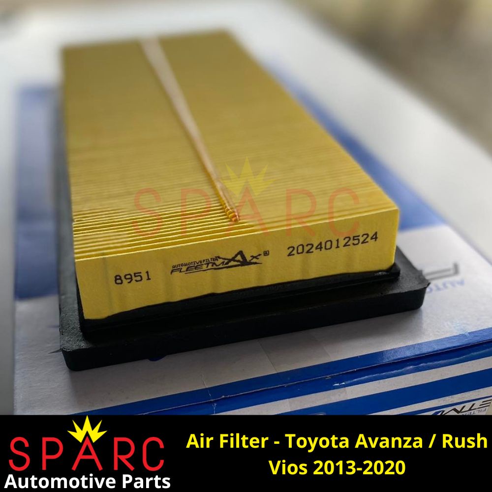 Fleetmax Air Filter for Toyota Avanza / Rush / Vios FAS8951 FAS 8951 ...