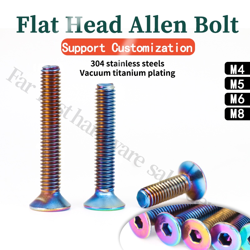 304 Stainless Steel Countersunk Hexagon Socket Steering Wheel Screw ...