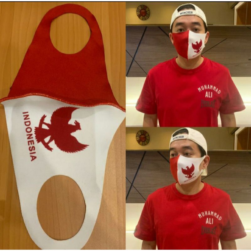 Indonesian Gaduda Logo Thick Ori Mask | Shopee Philippines