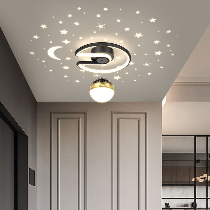 Aisle light Nordic minimalist modern creative star projection corridor ...