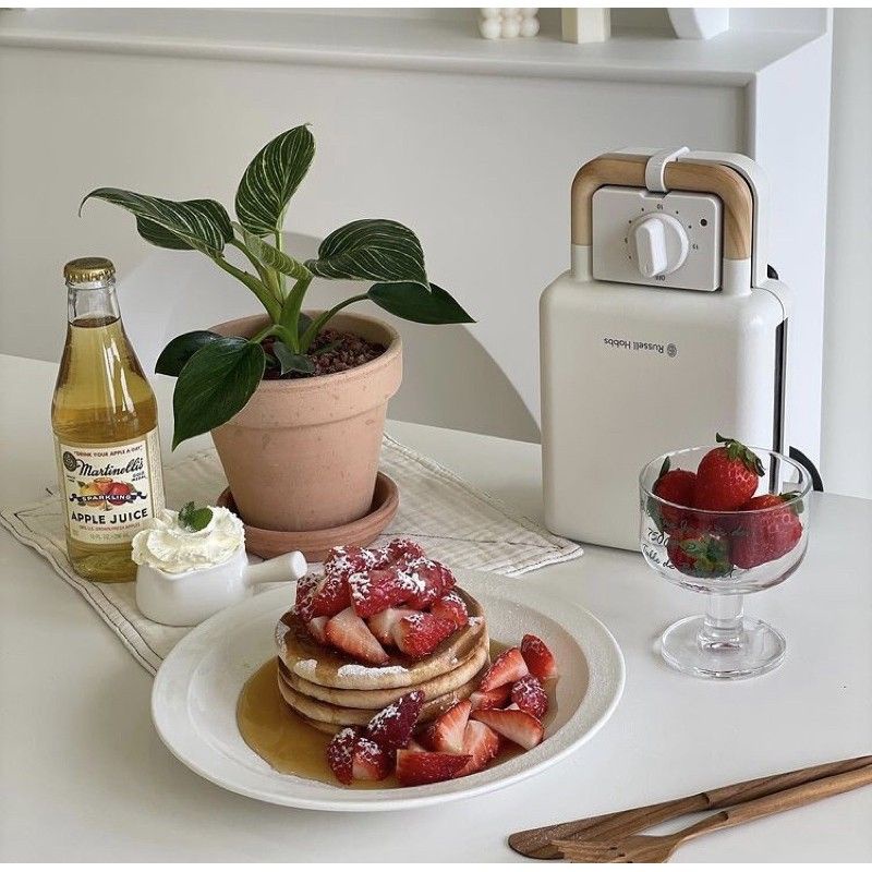 Russel Hobbs Waffle Sandwich MakerRHS006WH Shopee Philippines