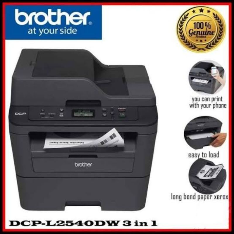 Brother DCP L2540DW Mono Multi Function Photocopy Xerox Laser Printer ...
