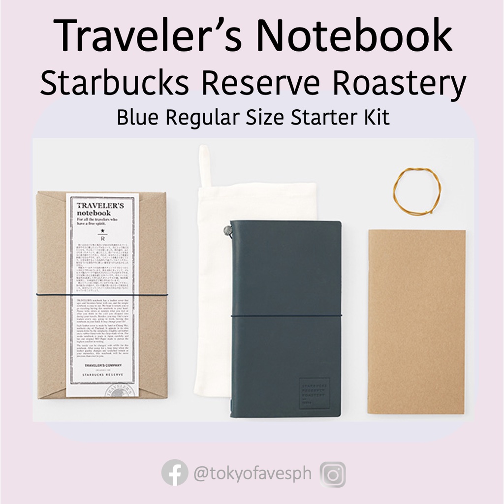 Traveler's Notebook Starbucks Reserve Roastery Tokyo Exclusive Edition
