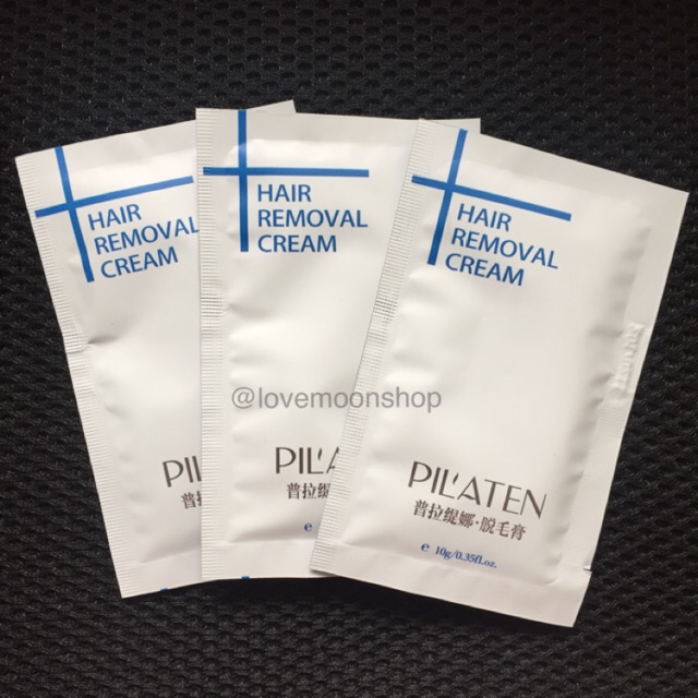 Pilaten HAIR REMOVAL Cream (Sachet) Shopee Philippines