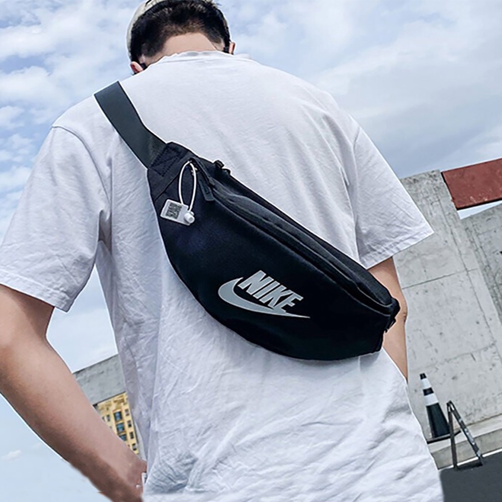 Mens waist hot sale bag nike