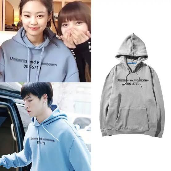 Blackpink hoodie outlet jennie